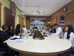 จัดประชุมประจำเดือน ครั้งที่ ๖/๒๕๖๙